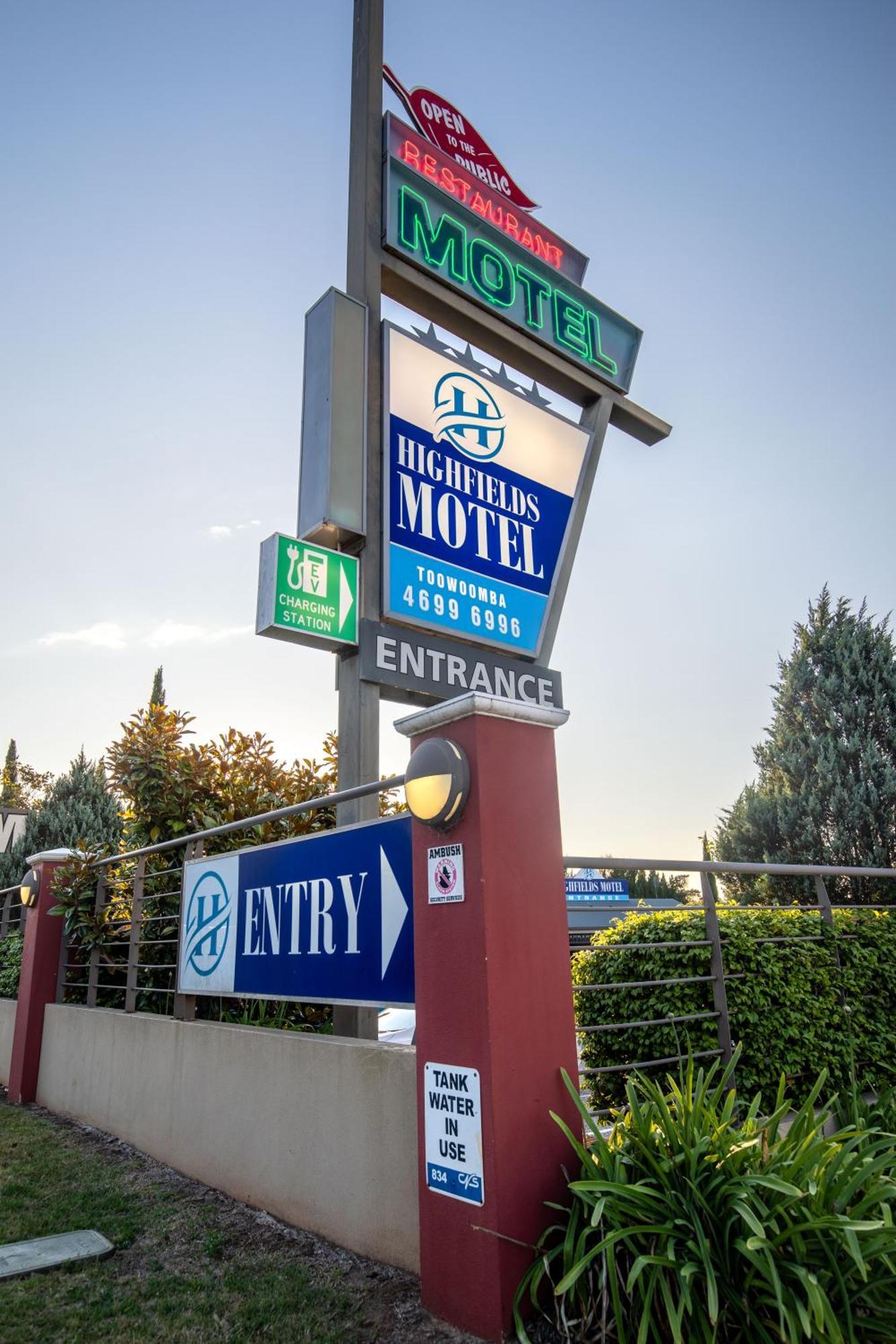 Highfields Motel Toowoomba Eksteriør billede